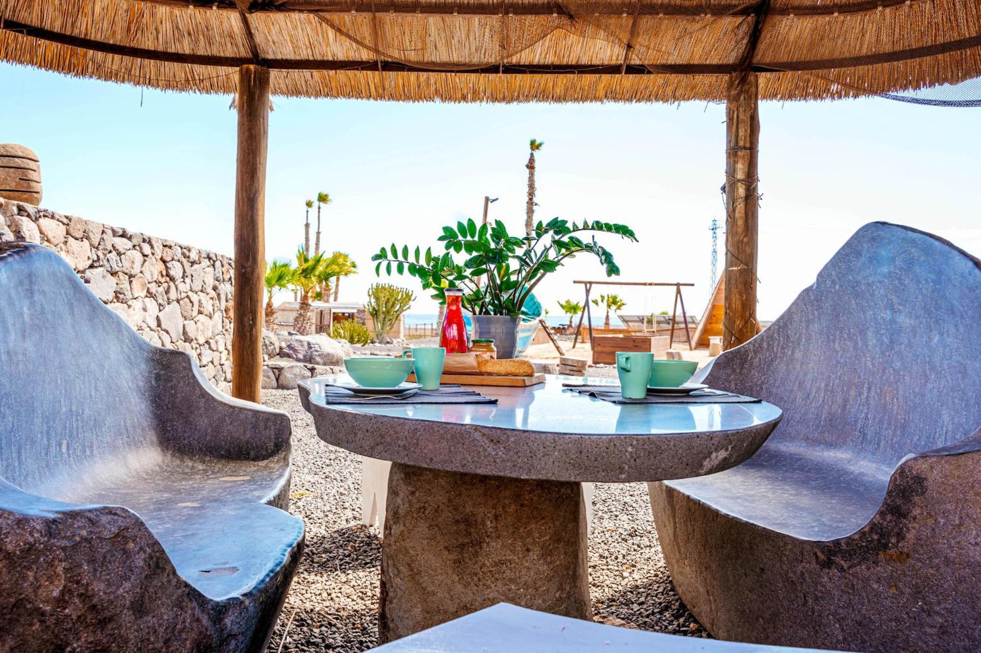 Finca De Arrieta Village - Yurts And Stone Cottages - Shared Pool - Walking Distance To Arrieta Beach - Eco Friendly Табайеско Экстерьер фото