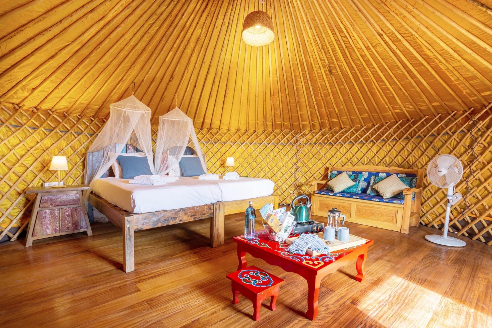 Finca De Arrieta Village - Yurts And Stone Cottages - Shared Pool - Walking Distance To Arrieta Beach - Eco Friendly Табайеско Экстерьер фото