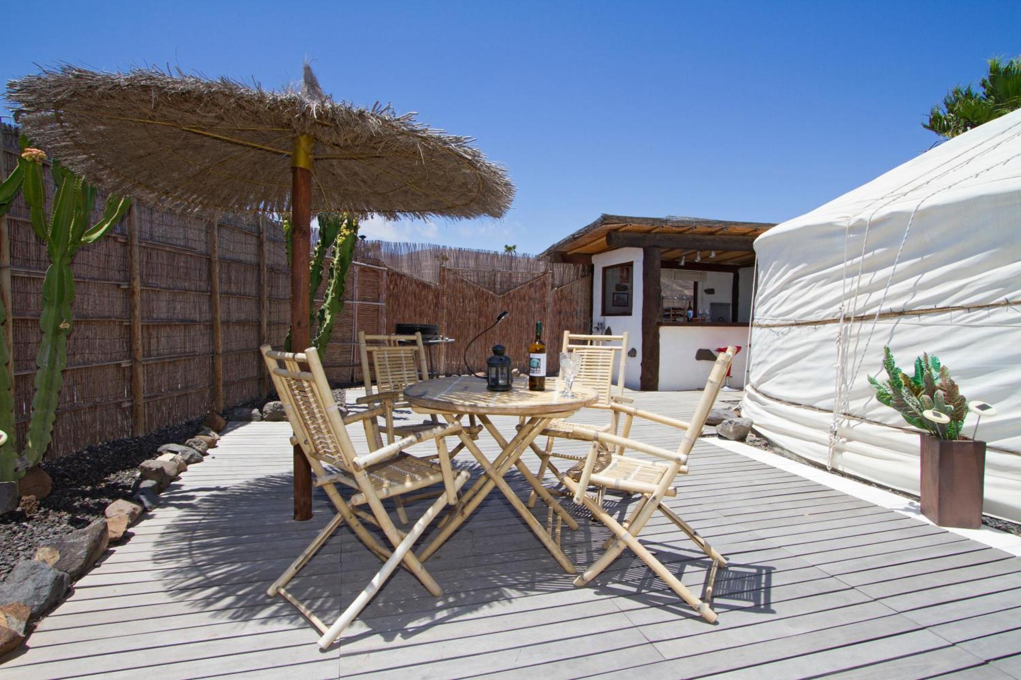 Finca De Arrieta Village - Yurts And Stone Cottages - Shared Pool - Walking Distance To Arrieta Beach - Off Grid Табайеско Экстерьер фото